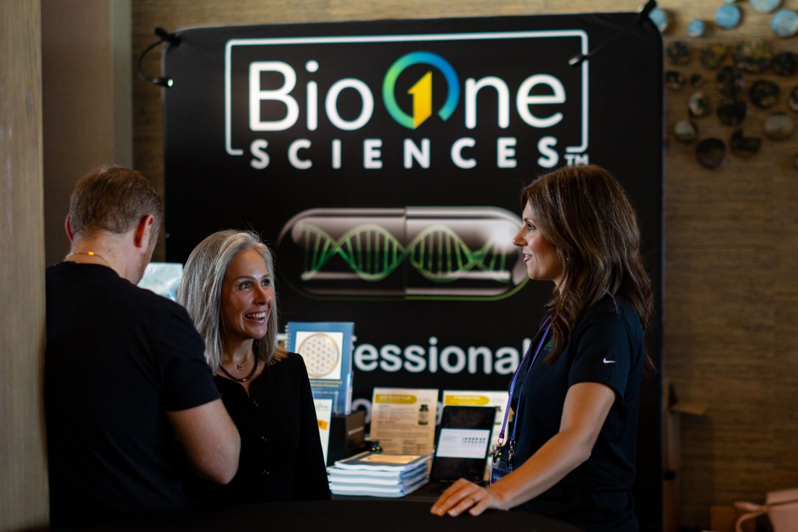 A practitioner conversation at the BioOne Sciences booth